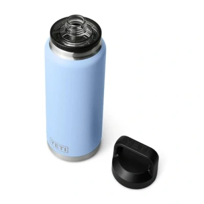 Image of YETI Rambler Bottle Chug, Vaccum Insulated Stainless Steel with Chug Cap, Big Sky Blue, 36 oz (1065 ml)