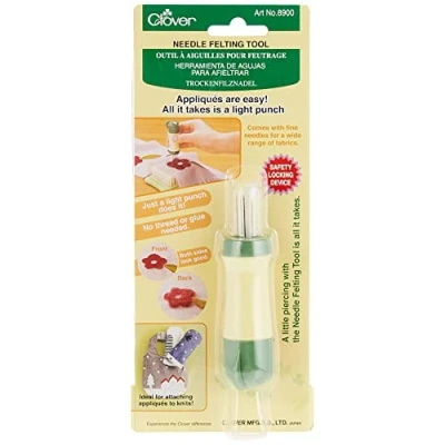 Image of Clover Felting Needle Tool, Green, 1