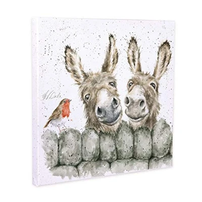 Image of Wrendale Designs &#039;Hee Haw&#039; Small Canvas