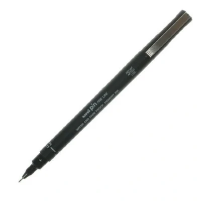 Image of Uni Pin 0.8 mm Fine Line High Precision Pens Red Ink (Box of 12)
