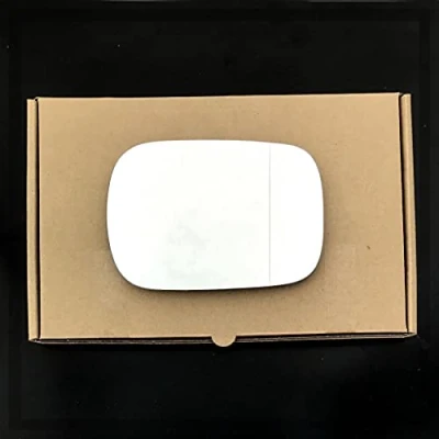 Image of Stick on Wide angle Wing Mirror Glass fits Volvo XC90 Reg 2003 to 2006 right driver Side