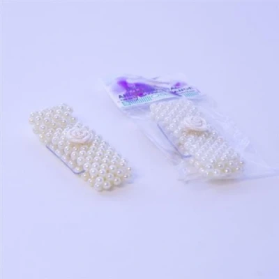 Image of Small Pearl Ivory Flower Bracelet perfect for corsages
