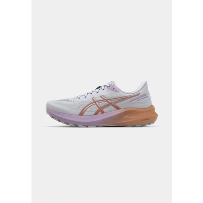 Image of Asics GT1000 13 Road running shoes, Women&#039;s, Size: 9.5, White/coral reef Textile/synthetics