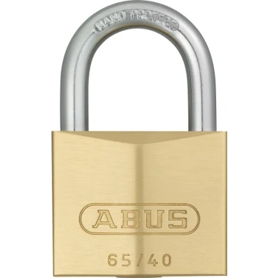 Image of ABUS 11986 Brass Padlock with 6401 Alike Keyed