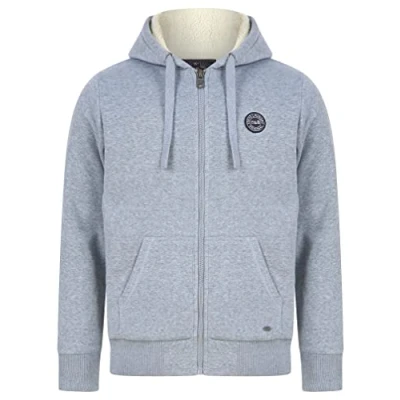 Image of Tokyo Laundry Men&#039;s Billsburg Zip Through Fleece Lined Hooded Top