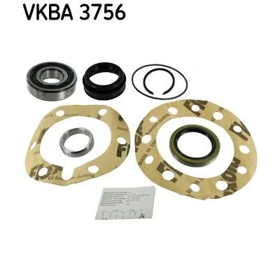 Image of 9036340020, 9036340041, 9036340047, 9714406308 Wheel bearing kit SKF VKBA 3756 with shaft seal 90mm TOYOTA: HIACE 3 Bus, Kasten, 4Runner