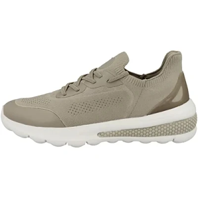 Image of Geox D Spherica Actif Sneaker, Sand, 2.5 UK