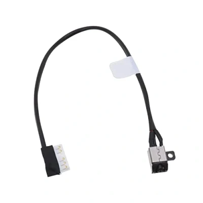 Image of eMagTech DC Power Jack Dock Connector Flex Cable Replacement Compatible with Inspiron 15 5000 5565 5567 i5565 i5567 Series Charging Port Plug
