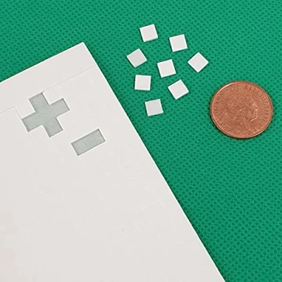 Image of 440 Pieces 5mm Double Sided Foam Sticky Pads, Self Adhesive 3D Craft Tabs, Mounting