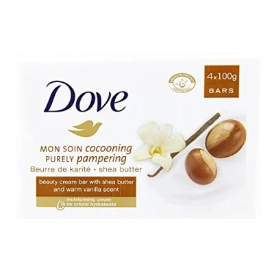 Image of DOVE CREAM BAR 4 PACK 90G