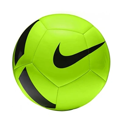 Image of Nike NK Pitch TEAM Ball, Unisex, Green (Electric Green/Black), 5, 1 piece