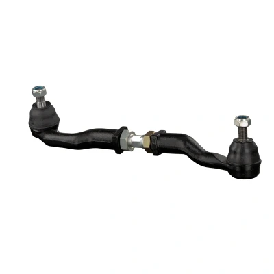Image of 0K01132270A, 0K01132270C, oK01132270A, oK01132270C Track rod end FEBI BILSTEIN 41889 Front Axle Left with crown nut KIA: Sportage II