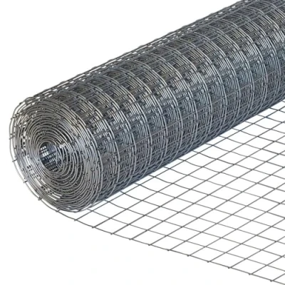 Image of 0.9m x 6m Galvanised Wire Netting Outdoor Square Chicken Animal Pet Enclosure Fencing Garden Plant Protection 13mm Mesh