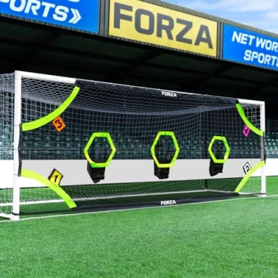 Image of FORZA Pro+ Target Sheets [6 Sizes] │ Multiple Zones Football Training Equipment (12ft x 6ft)
