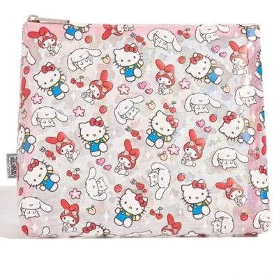 Image of Skinnydip Wash Bag Hello Kitty Cute Toiletry Bag, Clear Makeup Ideal for Cosmetics Travel Accessories, Toiletries Essentials Women, Teenage Girls &amp; Friends