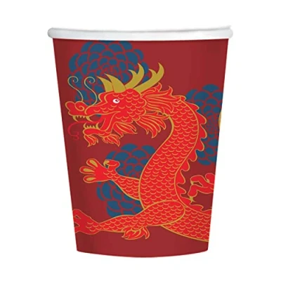 Image of Amscan 9913284 66 CNY Cup 8 Pack