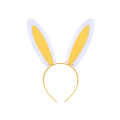 Image of HENBRANDT Bunny Ears Headband (Rabbit Costume) (Yellow Ears)