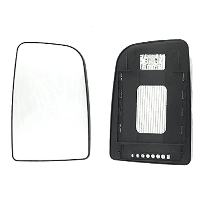 Image of Fits Mercedes Sprinter, For 2006 to 2011 Heated Base Convex Wing Mirror ( Slide On Fitting ) RIGHT HAND UK Driver Side