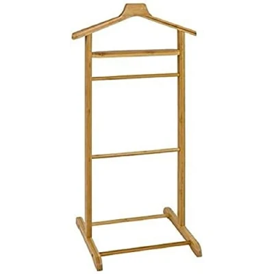 Image of HAKU Mobel Men&#039;S Valet Nature, Bamboo Size: W 48 cm X H 97 D 36 cm, Style: Scandinavian