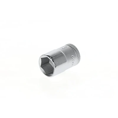 Image of GEDORE Socket, 3/8&quot; 10 mm drive, Hexagonal, 13 width, Tool, 30 13, Chrome plated steel