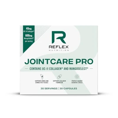 Image of Reflex Nutrition JointCare Pro Joint Supplements for Men and Women Fast Acting Formula Flexibility Comfort Collagen Tablets with UC II Collagen®, MangoSelect®, Vitamin C (30 Capsules)