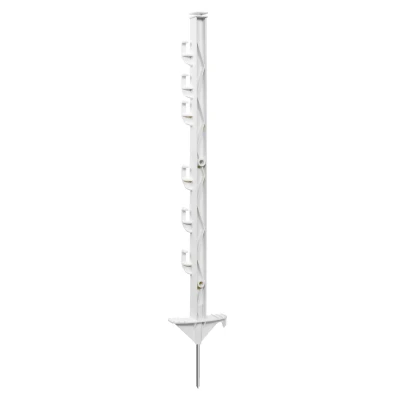Image of 10x Gallagher Hobby Post 0.75 m White Electric Fencing