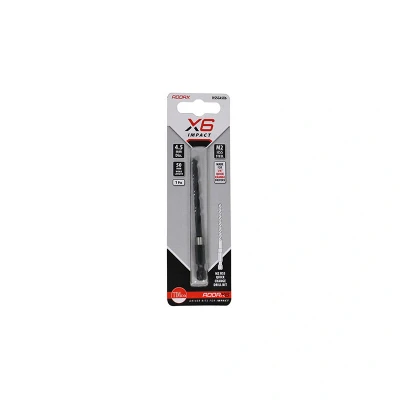 Image of PACK OF 1 x TIMCO ADDAX (X6) IMPACT QUICK CHANGE DRILL BIT 1/4&quot; DRIVER 5mm HSS STEEL