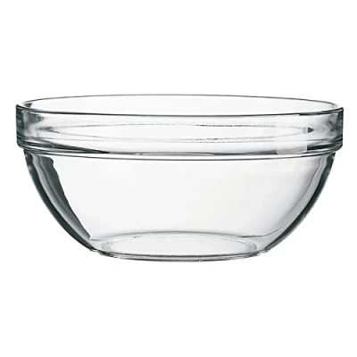 Image of Chefs Glass Bowl 170mm 1063ml. 37.4oz. (6.8&quot;). Pack quantity: 6