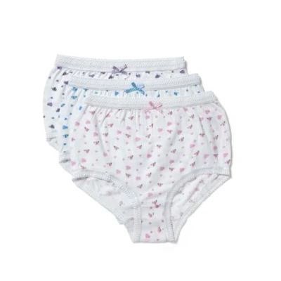 Image of Marlon Women&#039;s Sofia Full Brief, Multicolour (Print (White Ground) Print Ground), 26 (Size: 24/26) (Pack of 3)