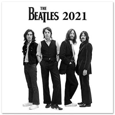 Image of Official The Beatles 2021 Wall Calendar 11.8 x inches (16 Months) Family Planner 2021,CP21038
