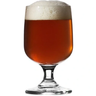 Image of Gemini Stemmed Half Pint Beer Glasses CE 10oz / 280ml Pack of 6 Draft Dubbel Glass