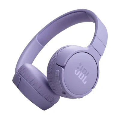 Image of JBL Tune 670NC Wireless Bluetooth Noise Cancelling Headphones Purple, Purple