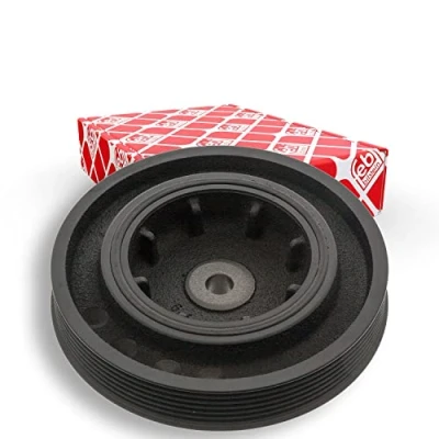 Image of 04413749, 04414116, 4413749, 4414116 crankshaft Pulley FEBI BILSTEIN 48698 6PK 155mm 5 for VAUXHALL: Vivaro Van, Movano Mk1