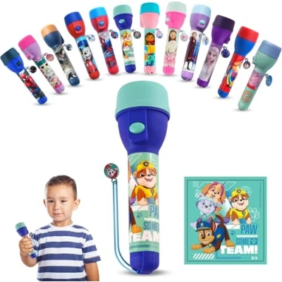 Image of PAW Patrol LED Torch Flash Light, for Night Explorer Kids, Toy Gift Kids (Paw Big Torch)