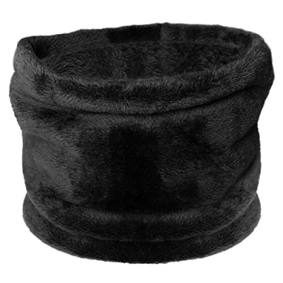 Image of ROCKJOCK by PARIELLA KID&#039;S ULTRA SNUG FLEECE NECK WARMER/HEAD GEAR BLACK