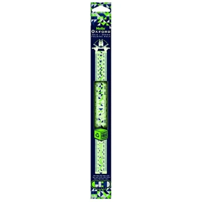 Image of Helix Oxford Geo Folding 30cm Ruler Green