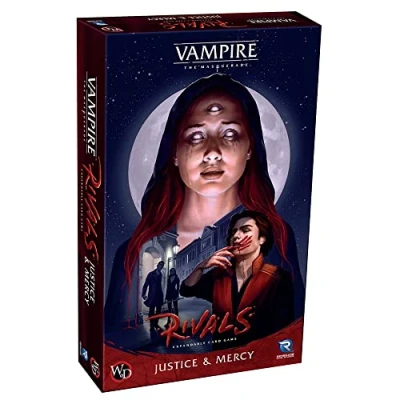 Image of Renegade Game Studios Vampire: The Masquerade Rivals Justice &amp; Mercy Card Ages 14+ 2 4 Players 30 70 Minutes Playing Time