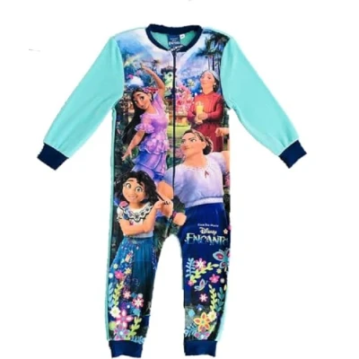 Image of Disney Encanto, Girls Onesie, Sleepsuit, Pyjamas, Purple, Age 9 10 Years