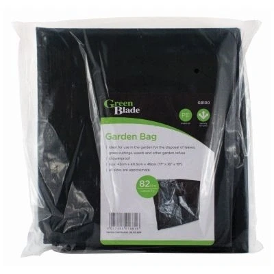 Image of Black 82L Garden Waste Bag By Green Blade