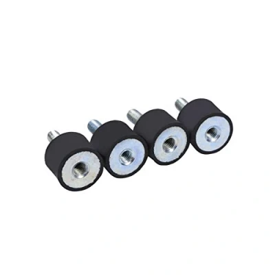 Image of EVGATSAUTO Rubber Mount Shock M6, 4Pcs M8/M6 Mounts Absorber Car Anti Vibration Silent block Exhaust Bobbins (M6)