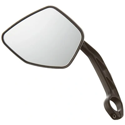 Image of Busch &amp; Müller 2321027100 Bicycle Mirror, Black, 15 x 6 cm