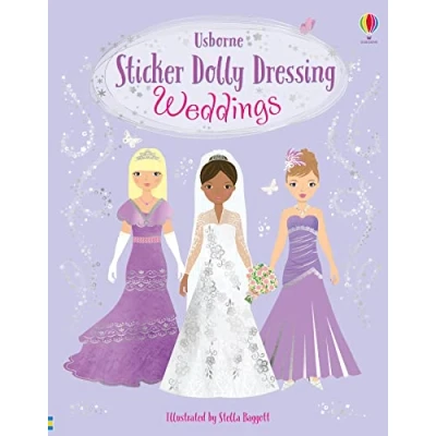 Image of Sticker Dolly Dressing Weddings: 1