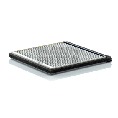 Image of 6447PF, 6447SR Pollen Filter MANN CUK 2225 Activated Carbon 211mm 199mm 19mm CITROËN: Berlingo / First I, Xantia Hatchback