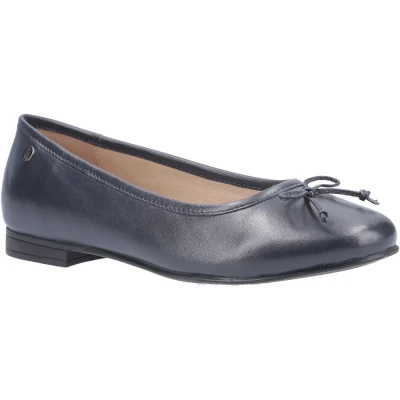 Image of Hush Puppies Women&#039;s Naomi Closed Toe Ballet Flats, Blue (Navy Navy), 6 UK