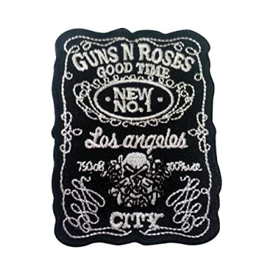 Image of Guns N Roses Los Angeles City Good Ti Patch Badge Embroidered Iron on Applique Souvenir Accessory