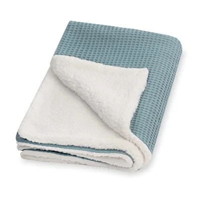 Image of Julius Zöllner Grennery Winter Blanket Size 70/100 Made in Germany 100% Cotton Oeko Tex Standard 100