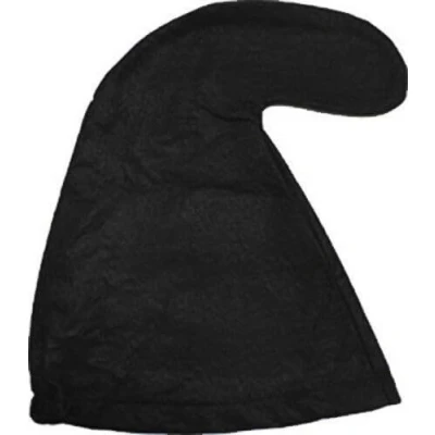 Image of jokeshop Garden Gnome Curly Hat Seven Dwarf/Dwarves Smurf Hats Fairytale Fancy Dress Costume (Black)