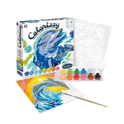 Image of Sentosphère Colorizzy Dolphins