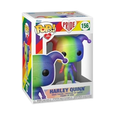 Image of Funko POP! Heroes: DC Pride Harley Quinn Comics Collectable Vinyl Figure Gift Idea Official Merchandise Toys for Kids &amp; Adults Comic Books Fans Model Collectors