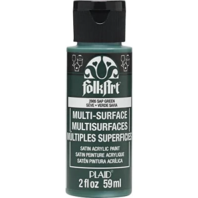 Image of FolkArt Multi Surface Sap Green 59 ml